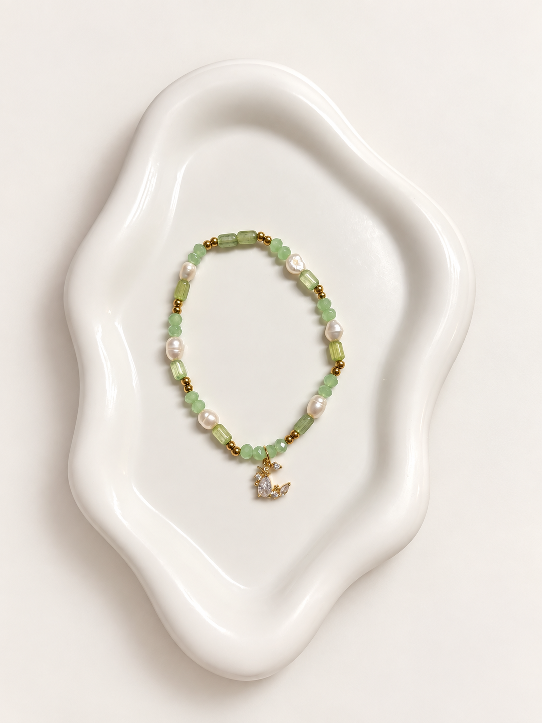 Mint Pearl – STINA Armband